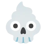 Kothaufen + Totenkopf