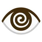 schwindlig + Auge