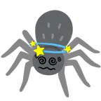 schwindlig + Spinne