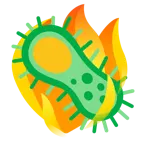 Feuer + Mikrobe