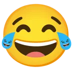 खुशी के आँसुओं वाला चेहरा + खुशी के आँसुओं वाला चेहरा