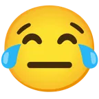 face with tears of joy + neutral face