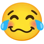 face with tears of joy + woozy face