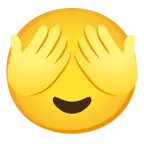 rahatlamış yüz + görmedim