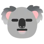 ifadesiz yüz + koala