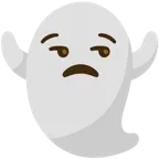 unamused face + ghost