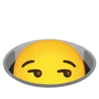 unamused face + hole