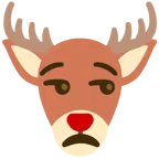 unamused face + deer