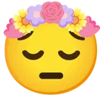 düşünceli yüz + lale