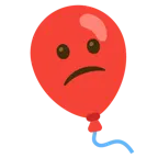 zdezorientowana twarz + balon
