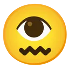 cara de frustración + ojo