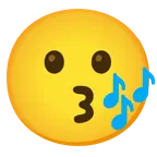 चुंबन वाला चेहरा + चुंबन वाला चेहरा
