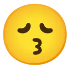 وجه يقبّل + وجه مجهد