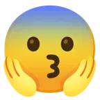 وجه يقبّل + وجه خائف يصرخ