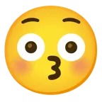وجه يقبّل + وجه متورد