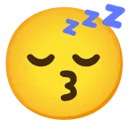 وجه يقبّل + وجه نائم