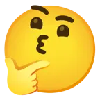 وجه يقبّل + وجه يفكر