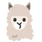 وجه يقبّل + لاما