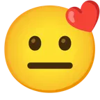 وجه يرسل قبلة + وجه محايد
