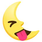 dili dışarda göz kırpma + son dördün ay yüzü