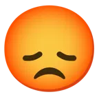 disappointed face + enraged face