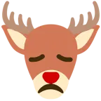 disappointed face + deer