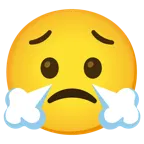 cara preocupada + cara resoplando