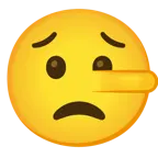 cara preocupada + cara de mentiroso