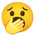 cara preocupada + cara de bostezo