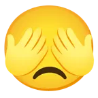 angry face + see-no-evil monkey