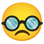 angry face + disguised face