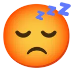 enraged face + sleeping face