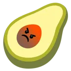enraged face + avocado