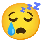 ağlayan yüz + uyuyan yüz