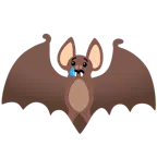 cara llorando + murciélago