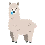 cara llorando + llama