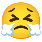 cara desesperada + cara resoplando
