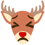 entschlossenes Gesicht + Hirsch