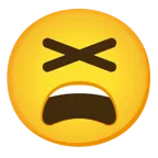erschöpftes Gesicht + Auge