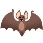 erschöpftes Gesicht + Fledermaus