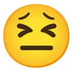 müdes Gesicht + neutrales Gesicht