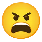 müdes Gesicht + verärgertes Gesicht
