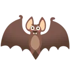 twarz z rumieńcami + nietoperz