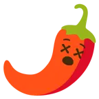 benommenes Gesicht + Peperoni