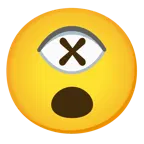 benommenes Gesicht + Auge
