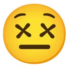 benommenes Gesicht + neutrales Gesicht