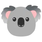 ağzı olmayan yüz + koala