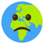 biraz asık surat + yerkürede Avrupa-Afrika