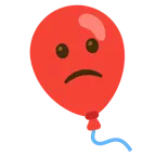 biraz asık surat + balon