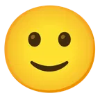 hafifçe gülümseyen yüz + duygusuz yüz
